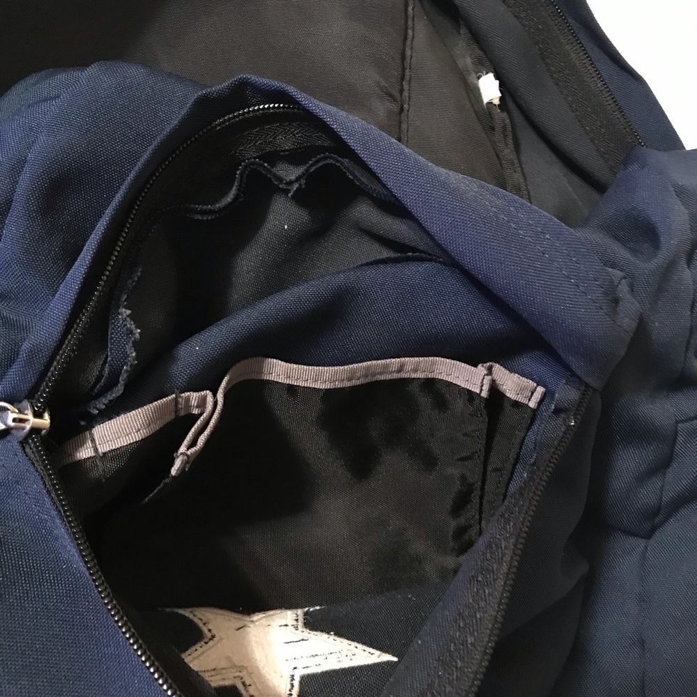 Jansport Blue Backpack - Picture 5 of 9